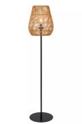 Lucide Nerida - buiten vloerlamp - Ø 35 x 154 cm - IP44 - naturel