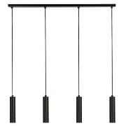 Searchlight Dulwich - hanglamp 4L - 6 x 80 x 120 cm - zwart