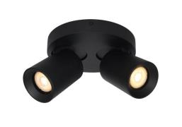 Artdelight Megano Round - opbouwspot - Ø 17 x 11,3 cm - zwart