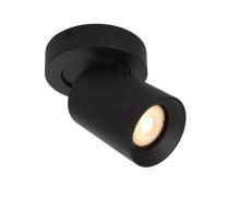 Artdelight Megano Round - opbouwspot - Ø 10 x 11,3 cm - zwart