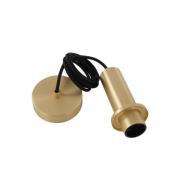 Artdelight Pipe - hanglamp met strijkijzersnoer - Ø 10 x 168 cm - mat ...