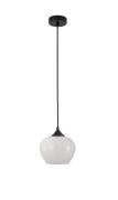 Artdelight Windsor - hanglamp - Ø 18 x 172,8 cm - wit