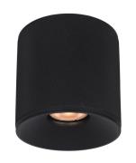 Artdelight Costa - opbouwspot - Ø 10,5 x 10 cm - zwart