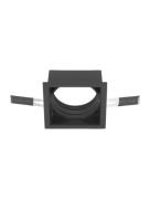 Nova Luce Wall Washer - inbouwspot voor LED-module - 8,5 x 8,5 cm - zw...