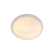 Nordlux Standard - plafondlamp - Ø 37,8 x 9,9 cm - wit