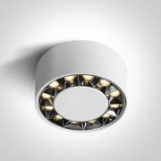 ONE Light Dark Light Mirror Cylinders - plafondlamp - Ø 11,6 x 5,8 cm ...