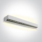 ONE Light Linear Outdoor Series Double Sided - wandlamp - 50 x 7,6 x 6...