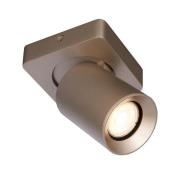 Artdelight Megano - opbouwspot 1L - 10 x 10 x 11,5 cm - champagne