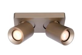 Artdelight Megano - opbouwspot 2L - 20 x 10 x 11,5 cm - champagne