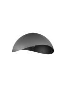 Nova Luce Opsi - plafondlamp - Ø 50 x 24 cm - zandzwart