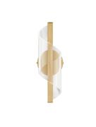 Nova Luce Valentin - wandlamp - 11 x 33 x 13 cm - 9W LED incl. - messi...