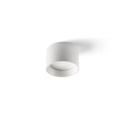 Faro Mizu - plafondlamp - Ø 9 x 6 cm - 8W LED incl. - mat wit