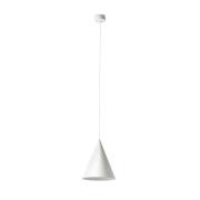 Faro Lina - hanglamp - Ø 23,5 x 24,6 cm - 12W LED incl. - wit