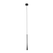 Faro Diana 400 - hanglamp - Ø 3,2 x 40 cm - 6W LED incl. - zwart