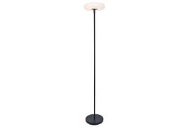 Lutec Pops - vloerlamp met zonnenpaneel - 30 x173,5 cm - IP54 - zwart
