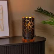 Lucide Almelo - tafellamp - Ø 15 x 26,5 cm - zwart