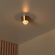Lucide Rigon - plafondverlichting - Ø 9 x 6,6 cm - 7W LED incl. - goud
