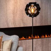 Lucide Hannelore - vloerlamp - Ø 30 x 149,6 cm - zwart