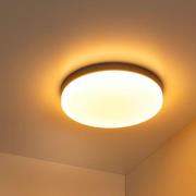 Lucide Biskit - plafondlamp met bewegingssensor - Ø 40 x 7,5 cm - 36W ...