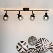 Lucide Bjorn - opbouwspot - 75 x 15 x 16,5 cm - zwart