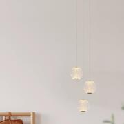 Lucide Cintra - hanglamp - 11 x 25 x 150 cm - 3 x 4,7W LED incl. - tra...