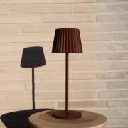 Lucide Justine - draadloze buiten tafellamp met laadstation - Ø 13,5 x...