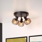 Lucide Maren - opbouwspot 3L - Ø 22 x 37 x 14,5 cm - Zwart