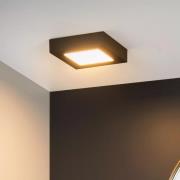 Lucide Brice-Led - plafondverlichting - 16,8 x 16,8 x 3,9 cm - 15W dim...