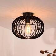 Lucide Reda - plafondverlichting - Ø 32 x 24 cm - zwart