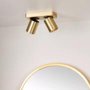 Lucide Nigel - opbouwspot - 20 x 10 x 11,5 cm - 2 x 5W dimbare LED inc...