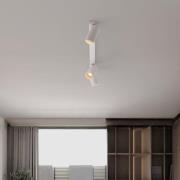 Nova Luce Oso - opbouwspot - 70 x 3,5 x 10,5 cm - wit